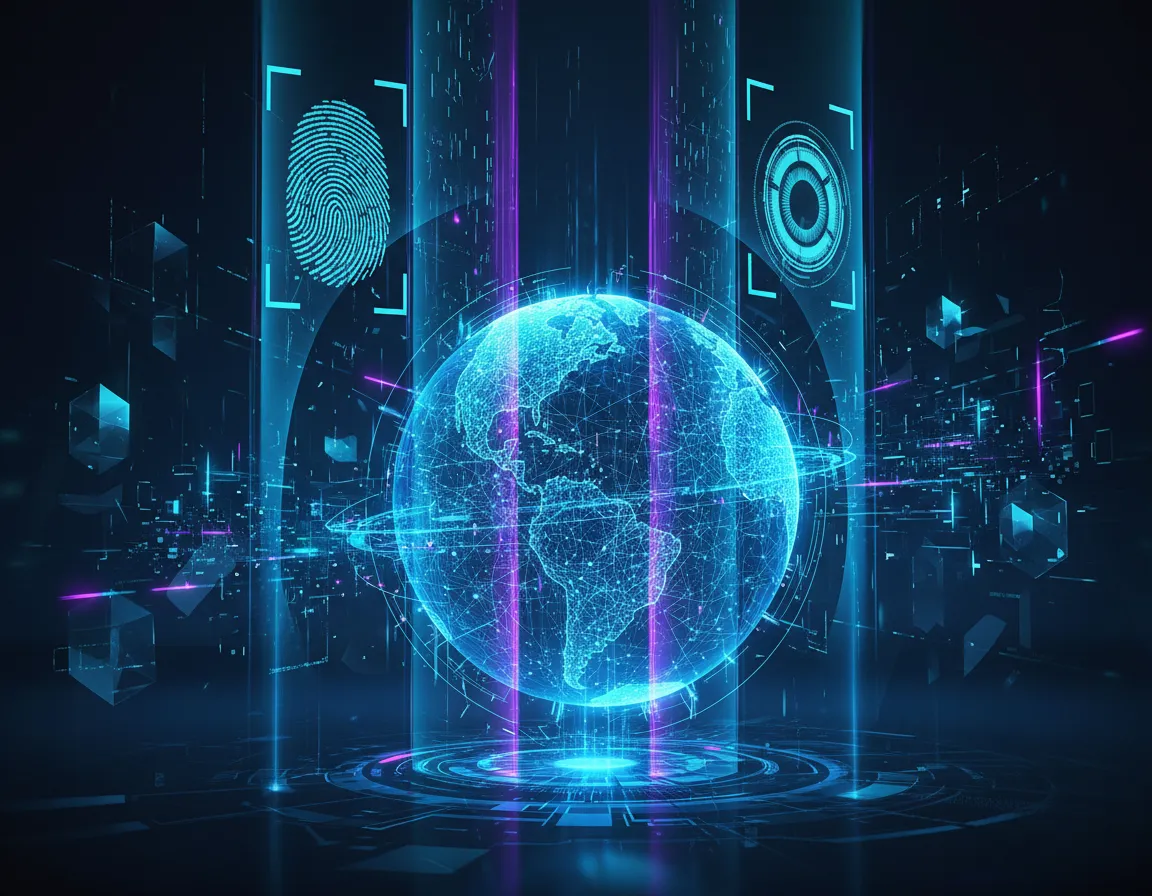 Election Identity Verification Globe
